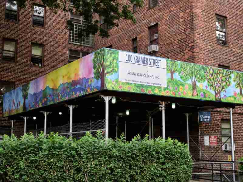Transforming urban spaces: 2 Staten Island NYCHA buildings get an artistic makeover