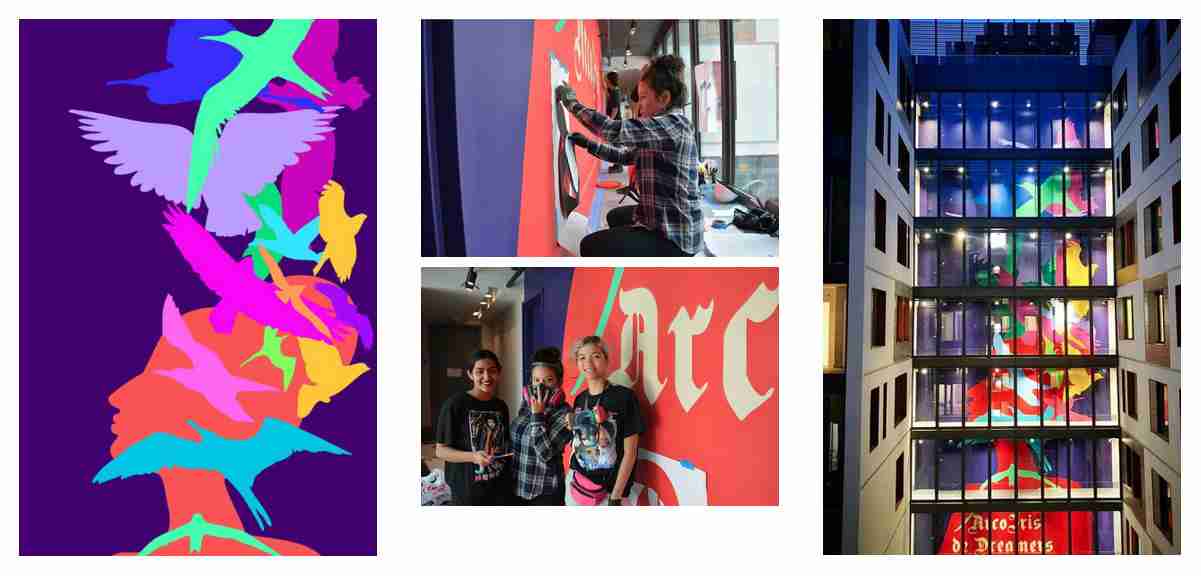 Arcoiris de Dreamers, ArtBridge Exhibition