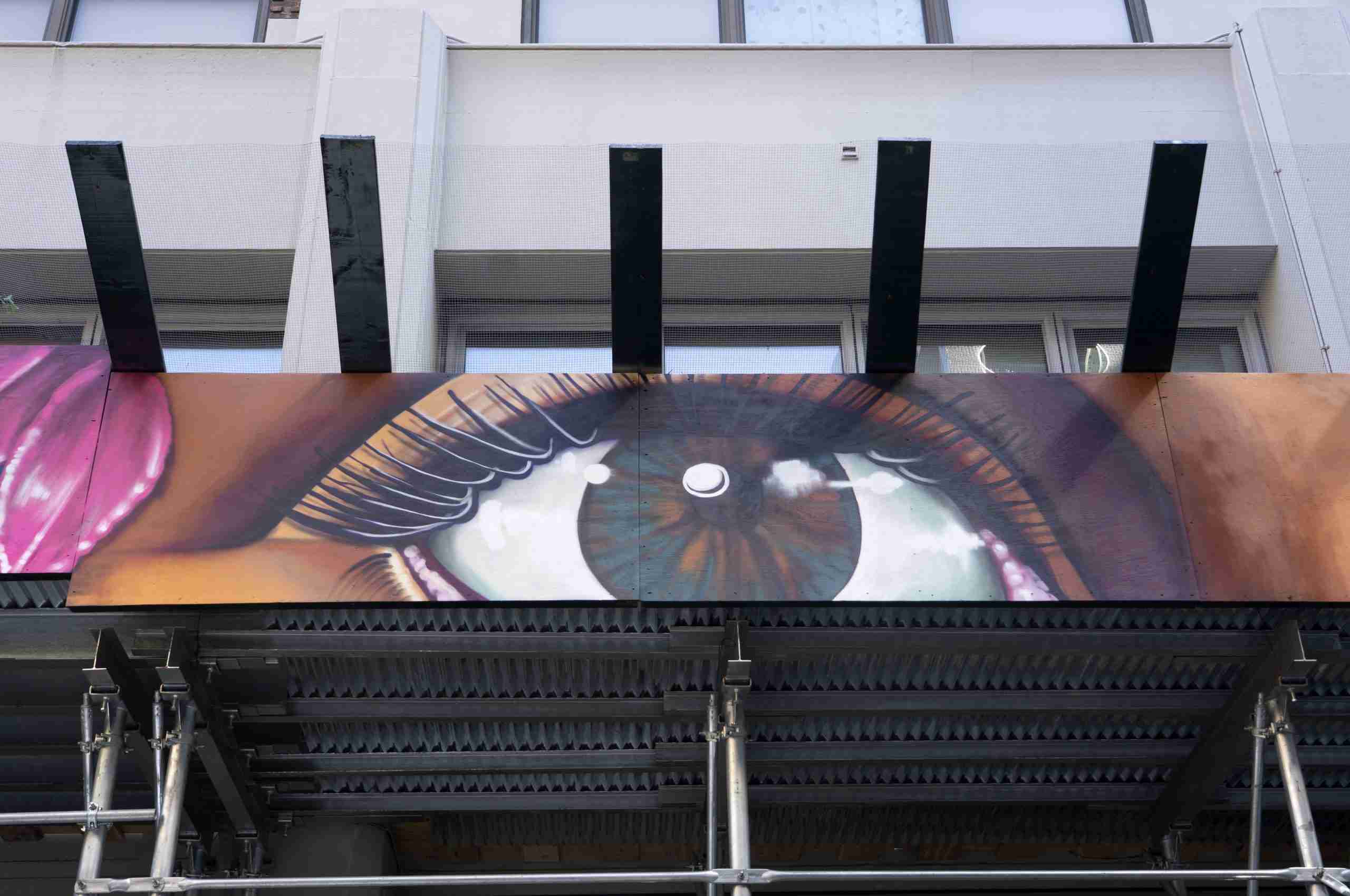 ArtBridge's first public artwork installed through “City Canvas.”