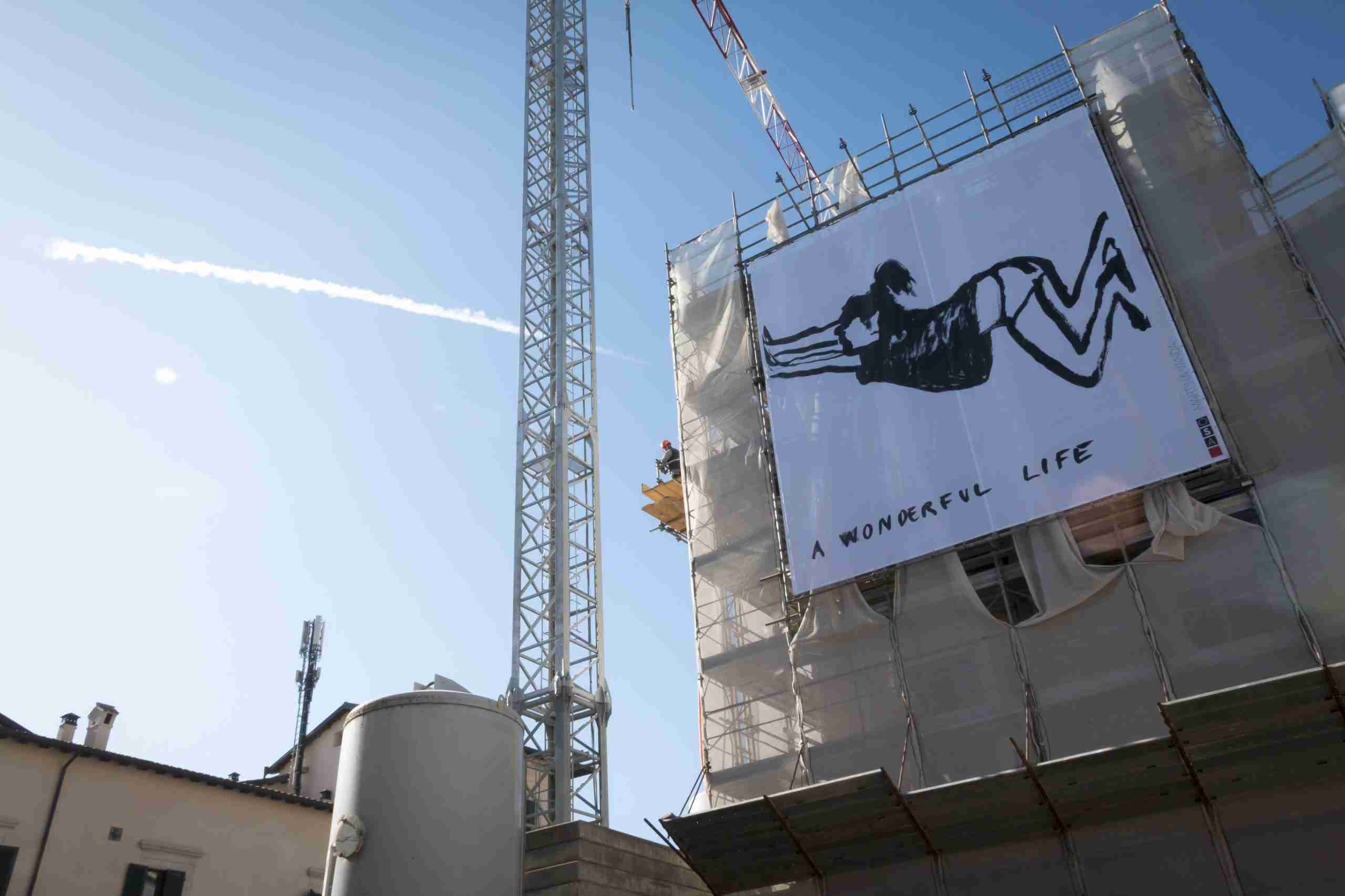 Gipi + Martina Vanda, ArtBridge for L'Aquila