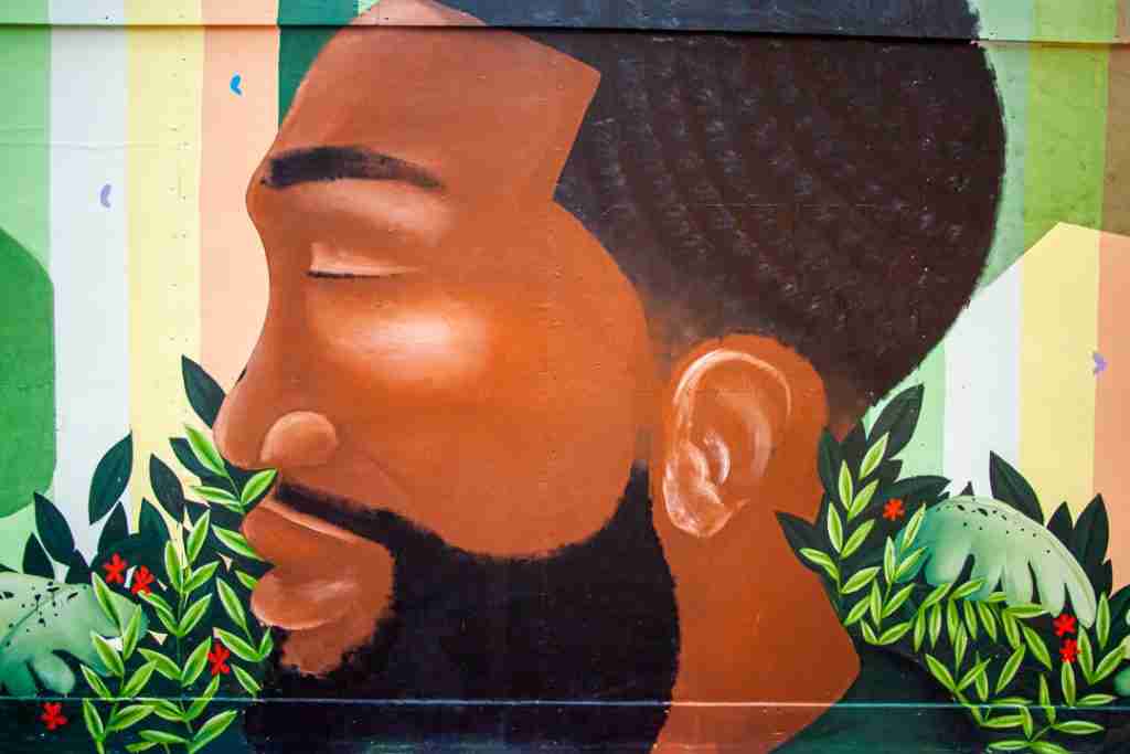 Close-up of Michael Brown
