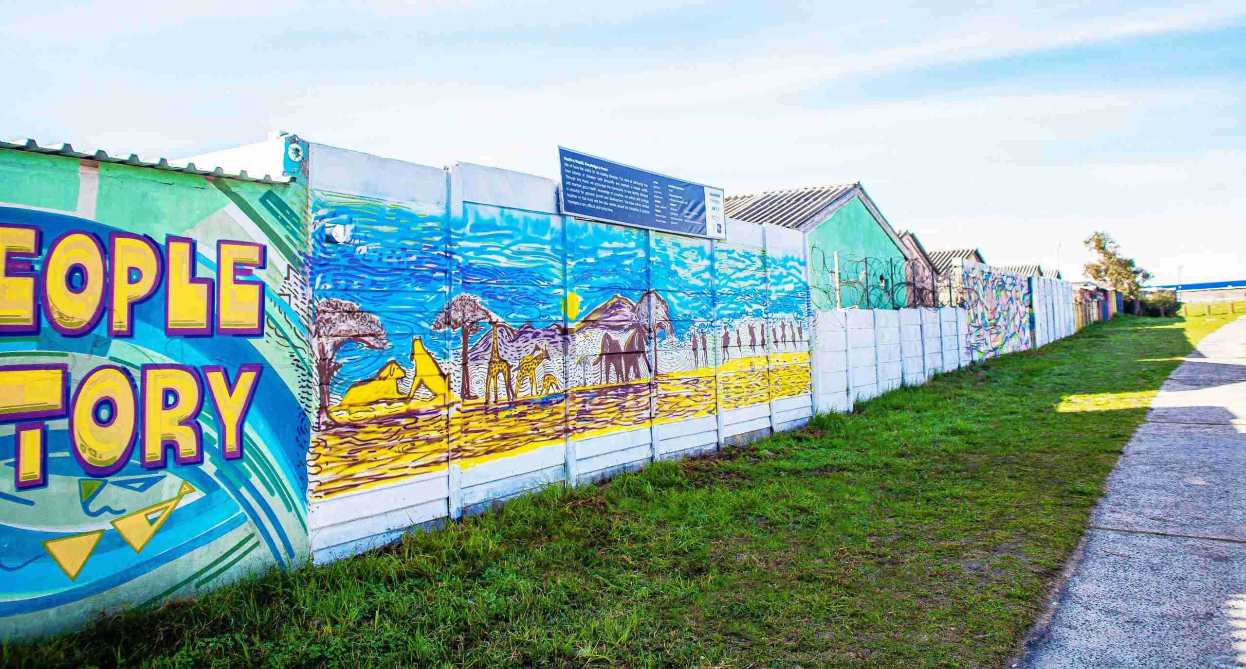 the PAINT project for Mitchell’s Plains township in Cape Town, South Africa
