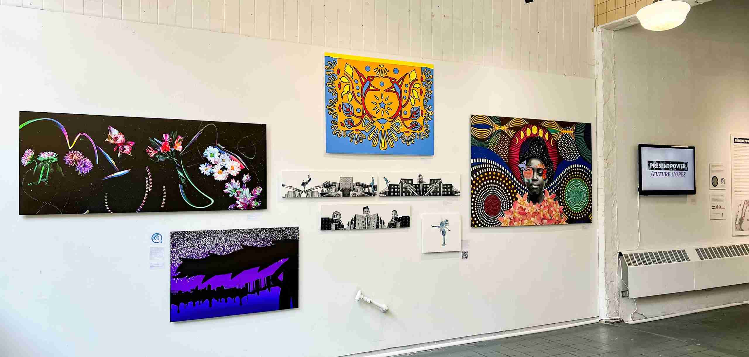 Present Power / Future Hopes, A Culminating Exhibition for City Artist Corps: Bridging the Divide, The Clemente Center, 2022