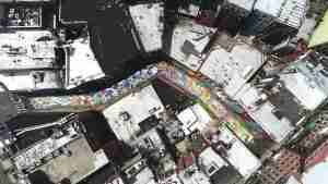 The Song of Dragon and Flowers, Installation by ArtBridge