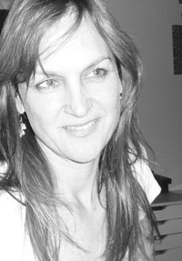 Andrea Claire, artist at ArtBridge