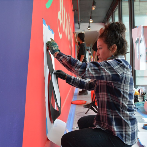 Arcoiris de Dreamers, ArtBridge Exhibition