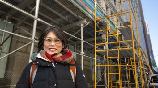 ArtBridge X ConEd on view in Union Square – “Illuminating Energy Flow,” by artist Sophia Chizuco